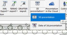 ArCADia-3D Maker – 3D presentation and model export module for ArCADia BIM